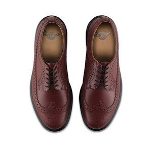 Dr. Martens 3989 Loafer Smooth in Cherry Red